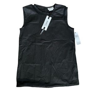 NWT* DKNY Black Button Up Back Size S